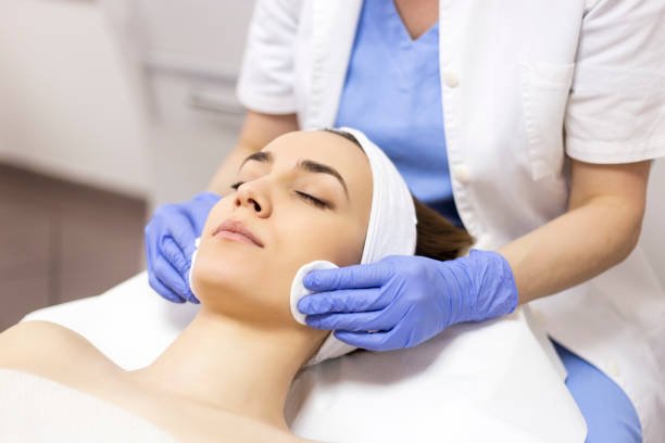 Medifacial Treatment on Patient