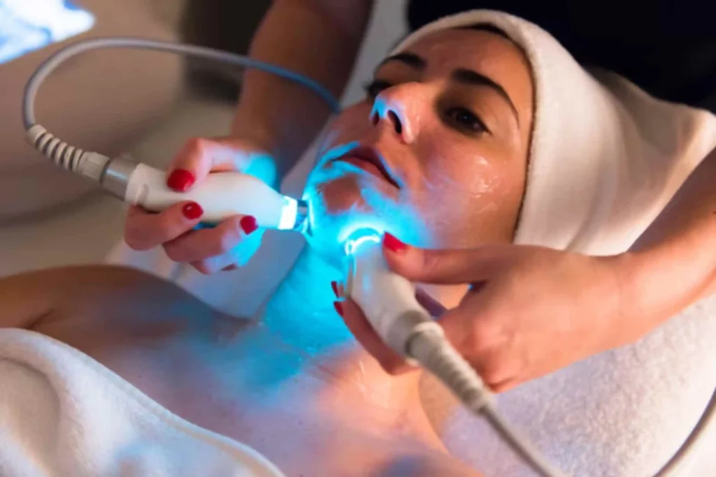 Skin whitening treatment clinic