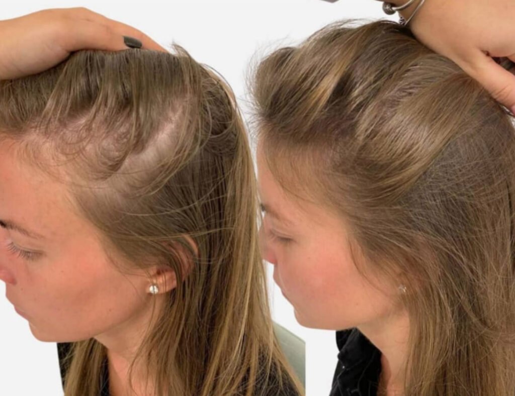 Female hair loss treatment doctor